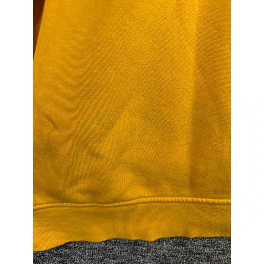 Jordan Jumpman Pullover Hoodie Yellow Mens Large Embroidered Logo Fleece